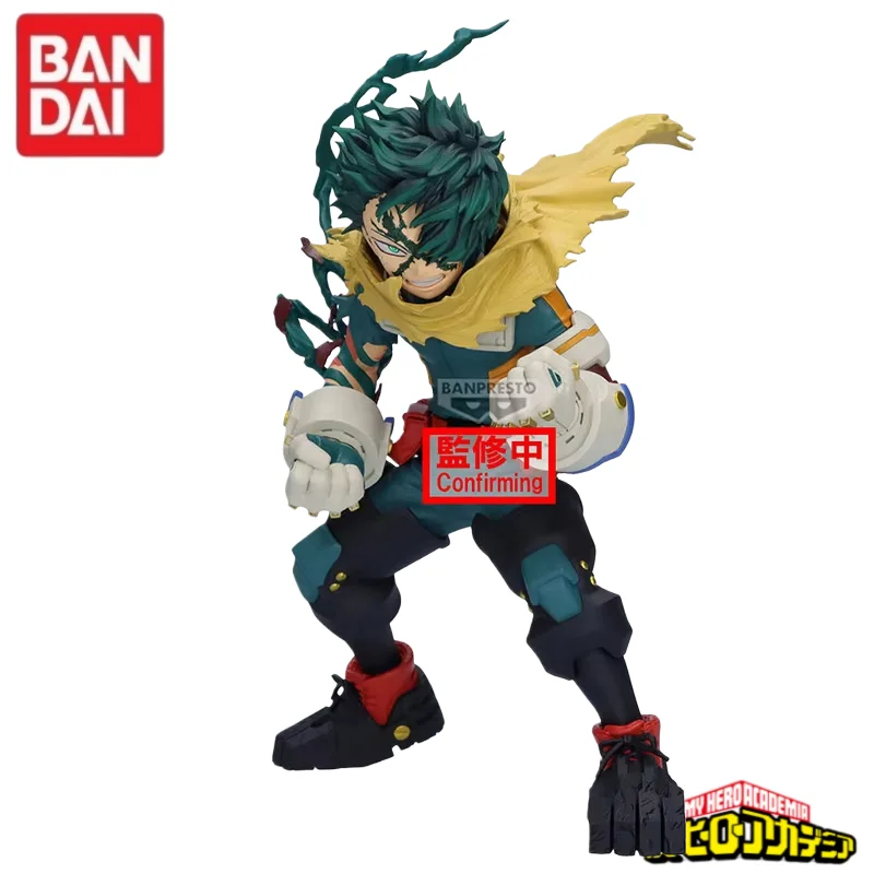 Фото В наличии 100% оригинальные Bandai My Hero Academia Final Season Midoriya Izuku ПВХ аниме фигурки модель коллекция игрушек №2