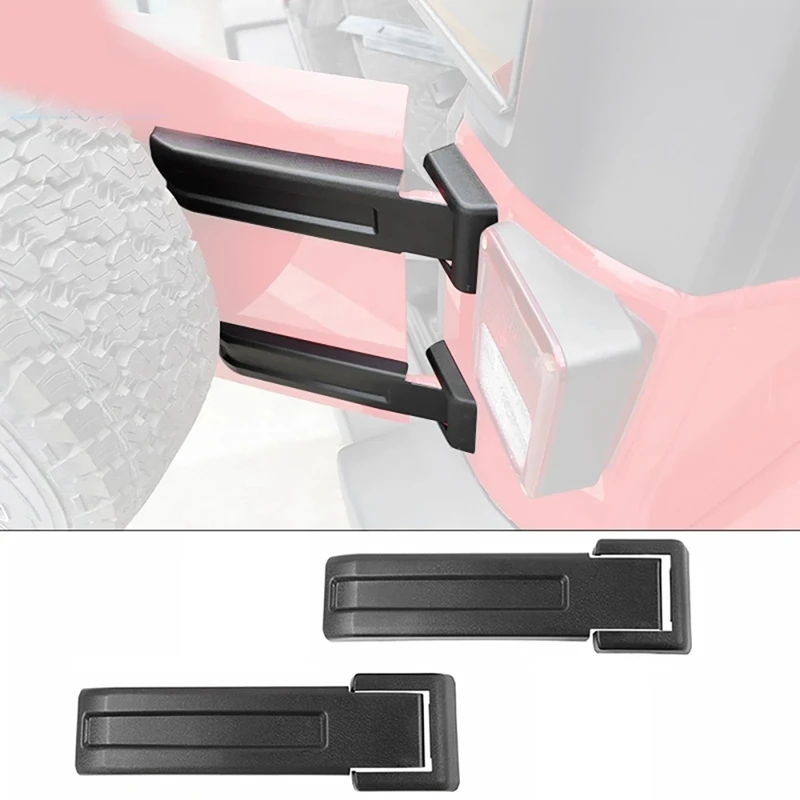 

Car Exterior Rear Spare Tire Tailgate Door Hinge Replacement Cover Accessories for Jeep Wrangler JK 2007-2017