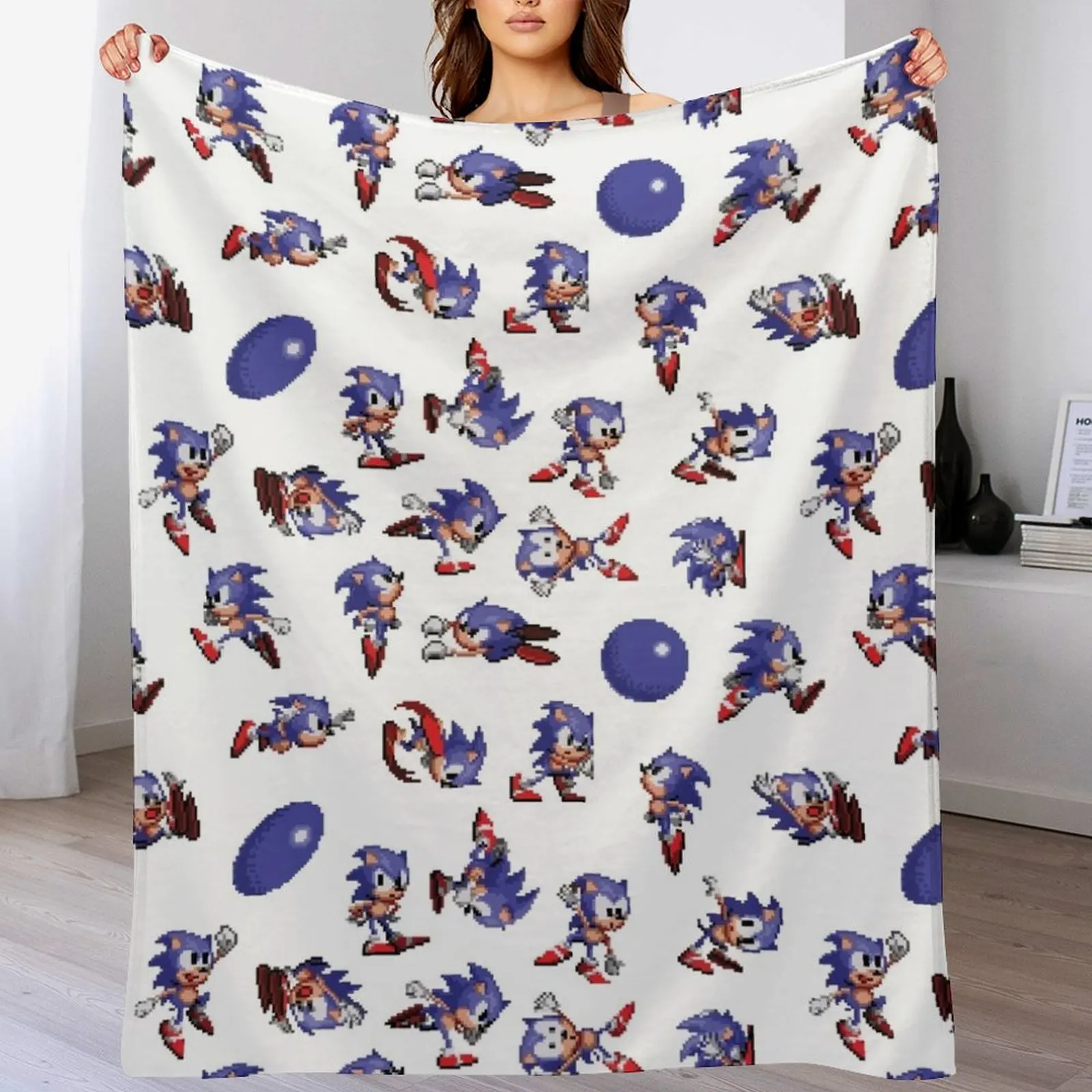 Одеяло I'm Blue Da Ba Dee Di тепловые пушистые одеяла для диванов