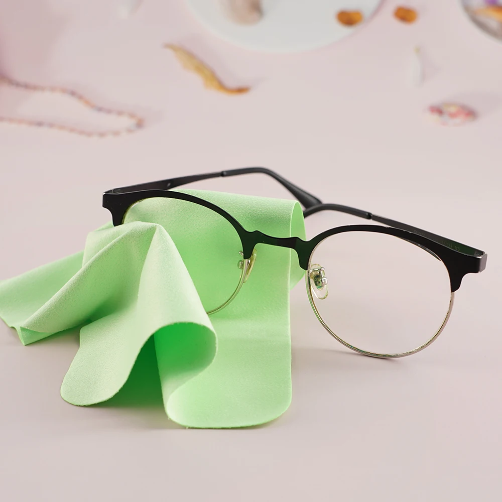 

1Pcs Soft Chamois Glasses Cleaner Eyeglasses Microfiber Clean Cloth For Lens Phone Screen Cleaning Wipes Tools Lens Cloth