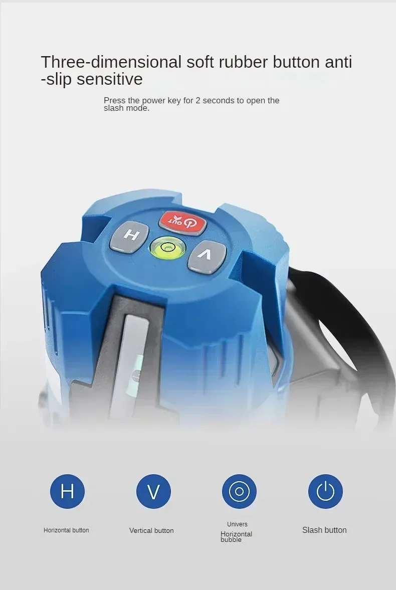 Premium Eastsun Laser Level Tool 2-Line/5-Line Strong Light Fine Line Infrared for Construction