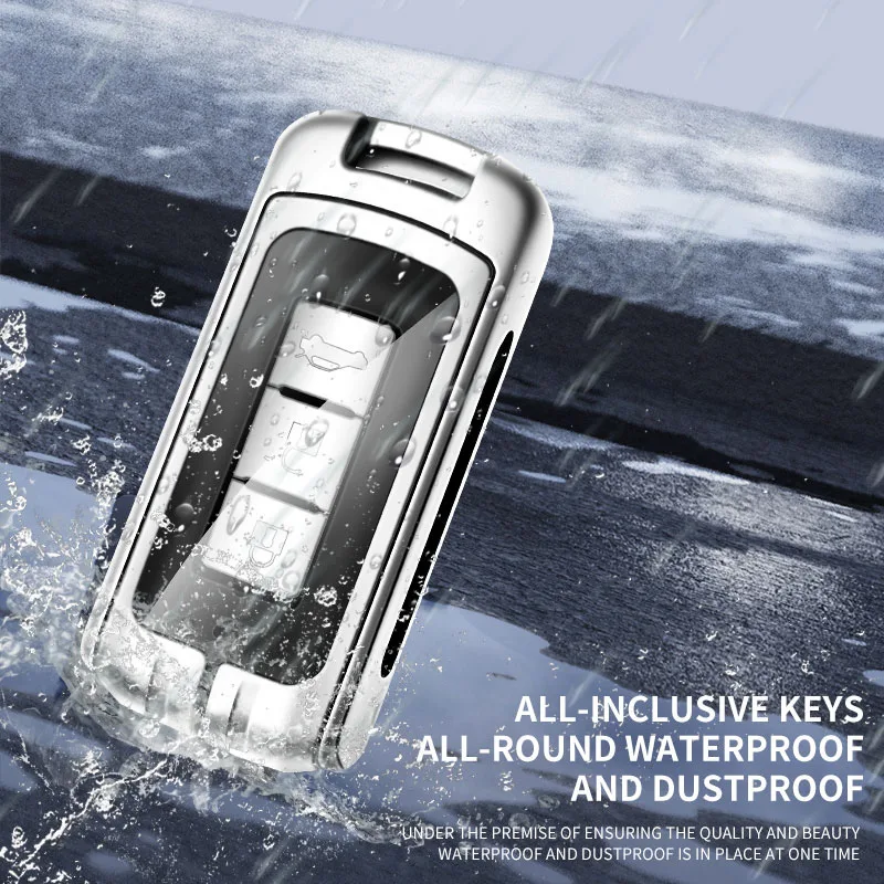 Фото Подходит для Mitsubishi Ege Eclipse Cross 2021 2019 2018, чехол для автомобильных ключей из высококачественного кожаного сплава, аксессуары для автомобильных ключей №3