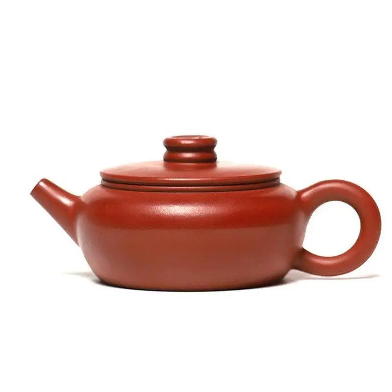 

140ml Authentic Yixing Purple Clay Teapots Famous Artists Handmade Tea Pot Raw Ore Dahongpao Mud Kettle Chinese Zisha Tea Set