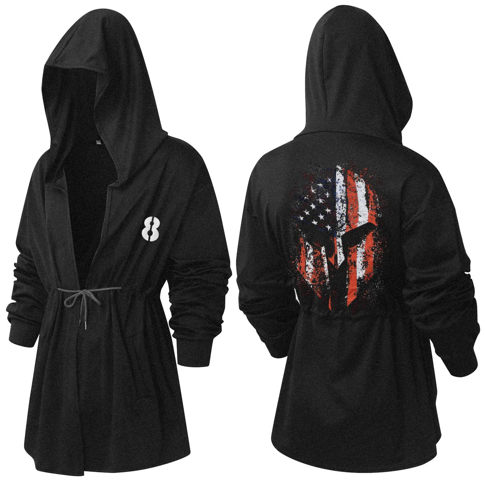 

Men's Drawstring Hoodie Fashion Trend Clothing Assassin Creed Hooded Men's Personality Halloween Costume 2023