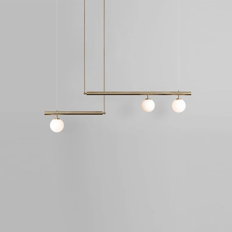 Современная дизайнерская Скандинавская Люстра для дома стеклянная лампа с