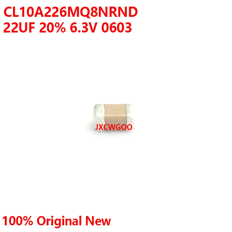 

100 шт. 22uF 20% 6,3 V CL10A226MQ8NRND 0603 X5R оригинальный новый