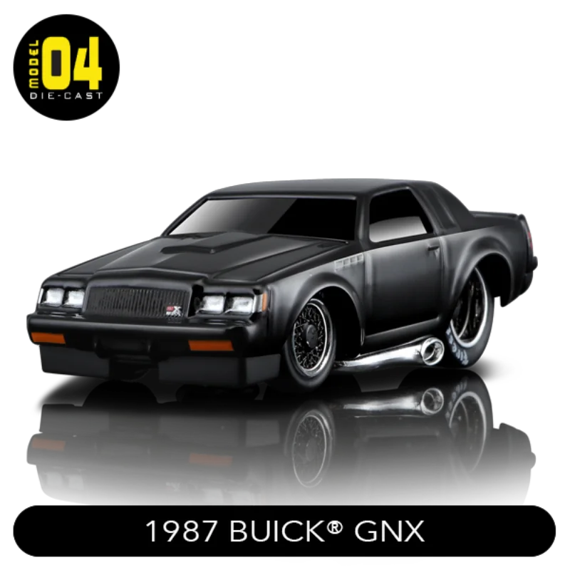 

Коллекционные модели игрушек Maisto 1:64 1987 BUICK GNX для захвата мышц, литой под давлением, хобби, подарки, демонстрационная коробка в подарок