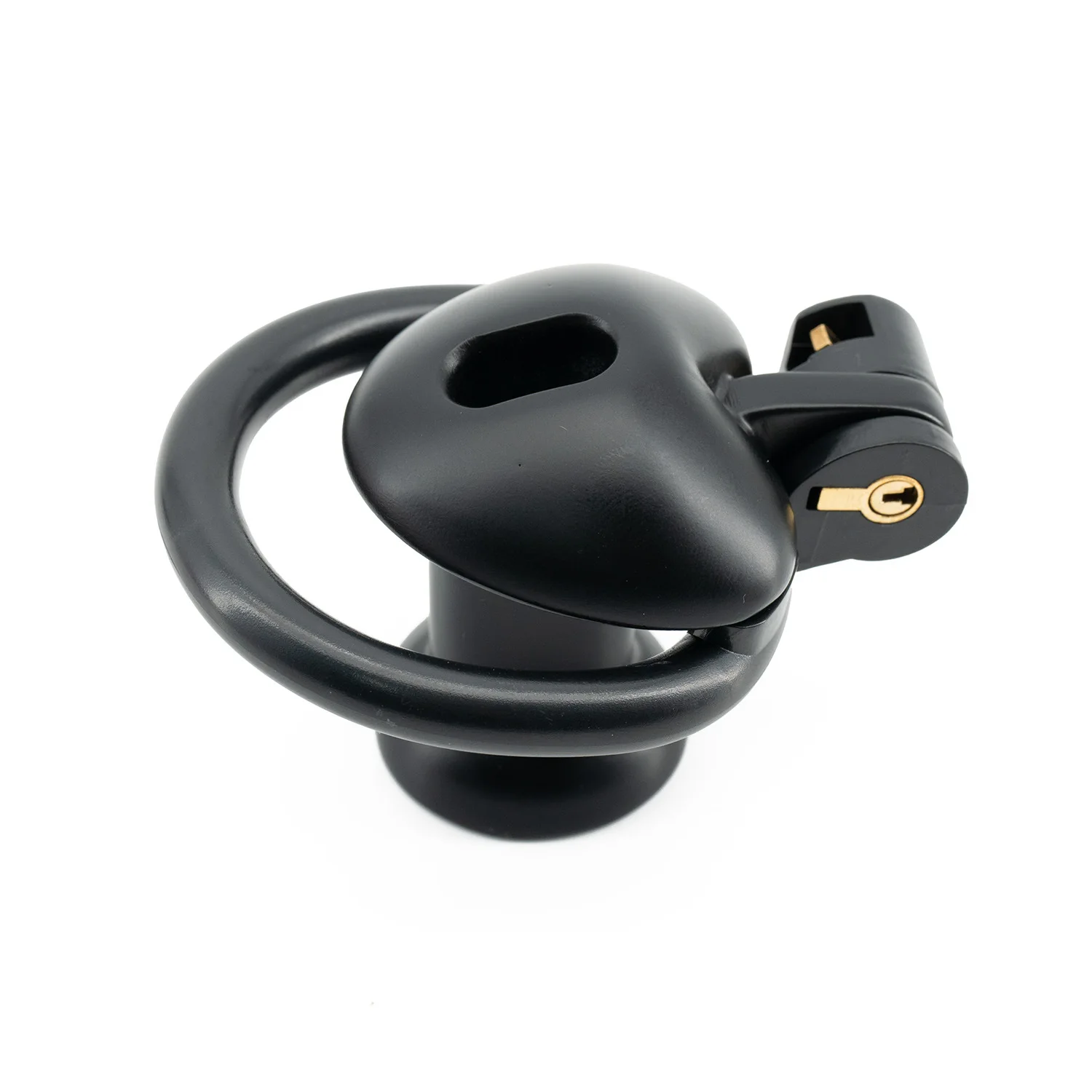 Плоская перевернутая клетка целомудрия в форме сердца мини-клетка для члена