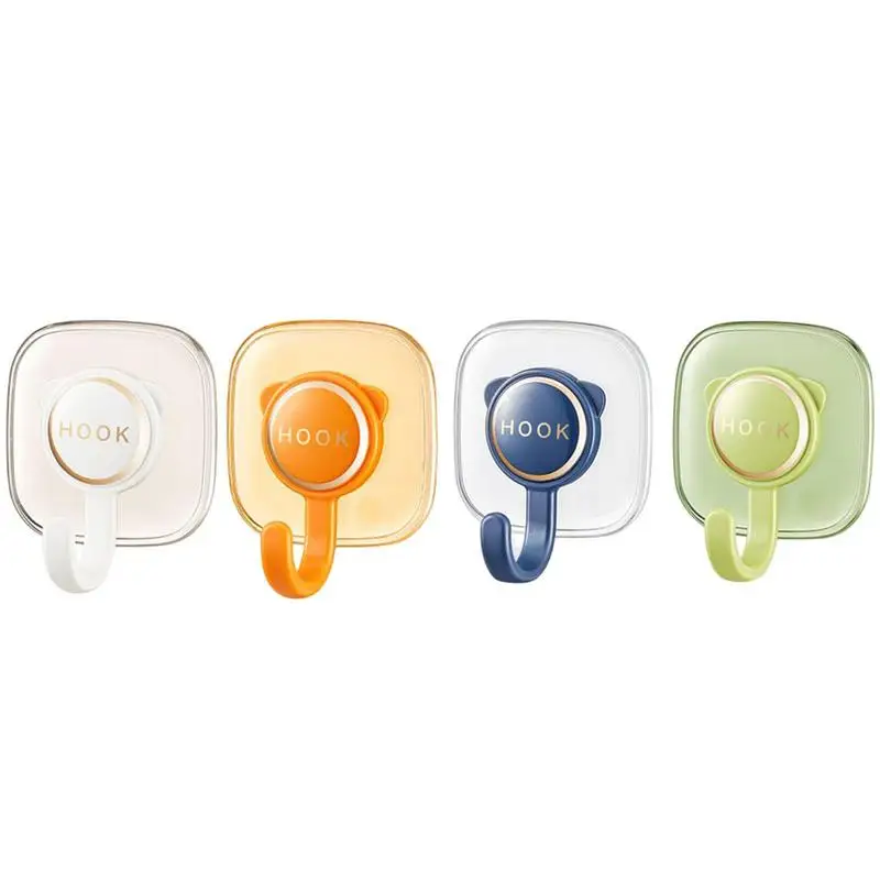 

Adhesive Hooks Heavy Duty Bathroom Hooks Wall Hooks For Coat Waterproof Towel Hanger Cute Hooks For Bathroom Kitchen Bedroom