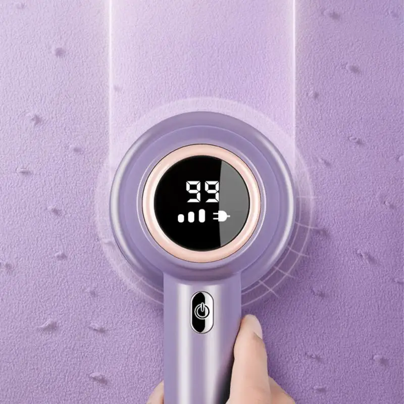 

Anti Pilling Fuzz Clothes Sweater Shaver Spools Removal Device Portable Strong Trimming USB Charging Lint Trimmer Home Appliance