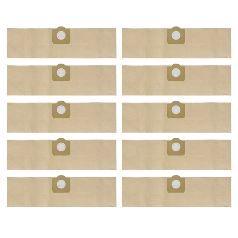 

10 Piece Dust Filter Paper Bag Replacement For Karcher WD3/MV3/WV3/WV4/WD3200SE4002/A2200