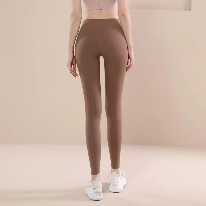 Women Yoga Pants Autumn Winter Warm High Waist Fitness Hip Lift Leggings Running Sports Workout Outer Wear Naked Feeling Tights