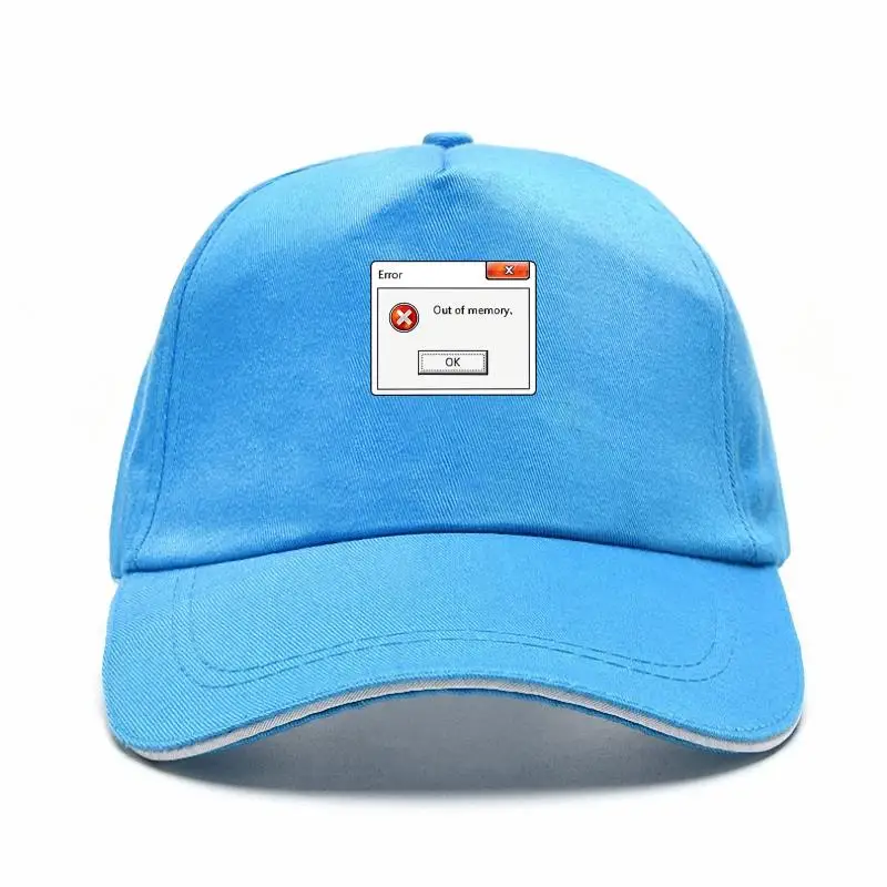 

Men's 2022 Fashion Style Baseball Cap Error Out of Memory Bill Hat