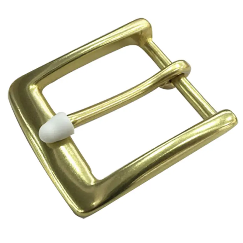 

T-DISOM New Design Solid Brass Pin Belt Buckles Dropshipping Plate Copper Men Belt Buckle Suit For 4cm Width Belts