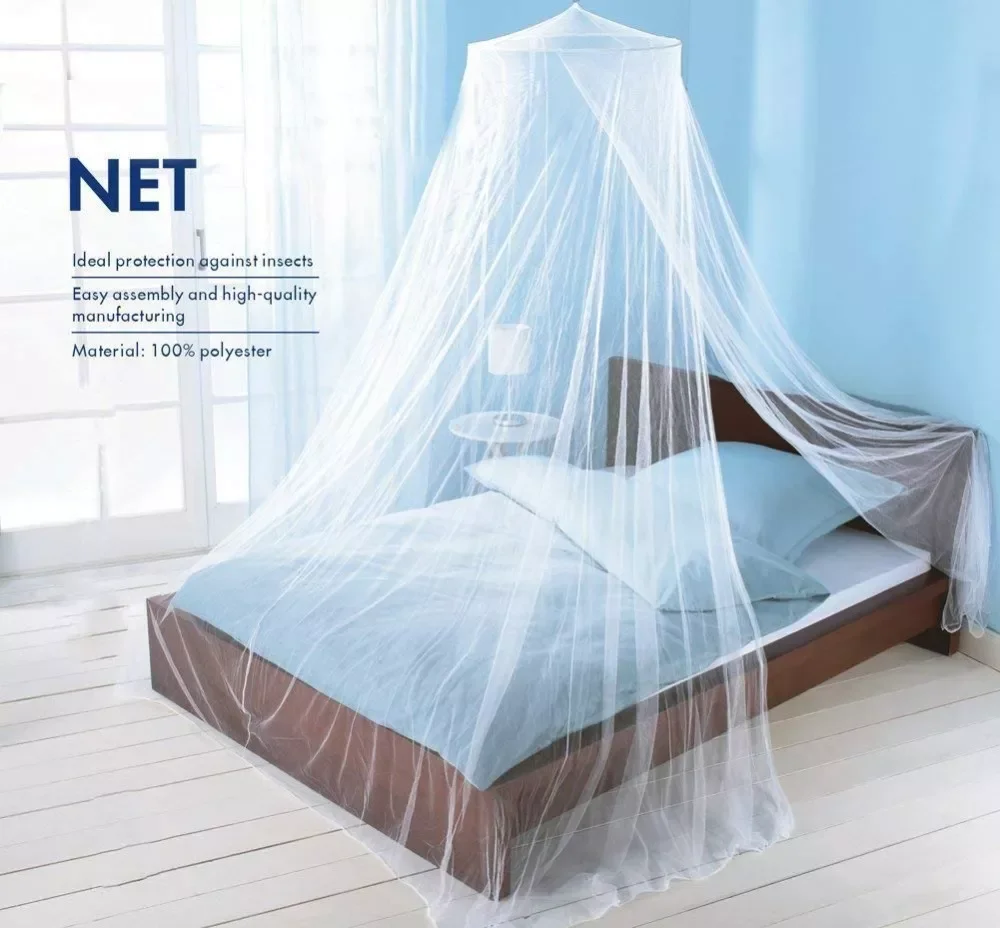 

Colors Summer Elgant Hung Dome Mosquito Net For Double Bed Summer Polyester Mesh Fabric Home bedroom Baby Adults Hanging Decor