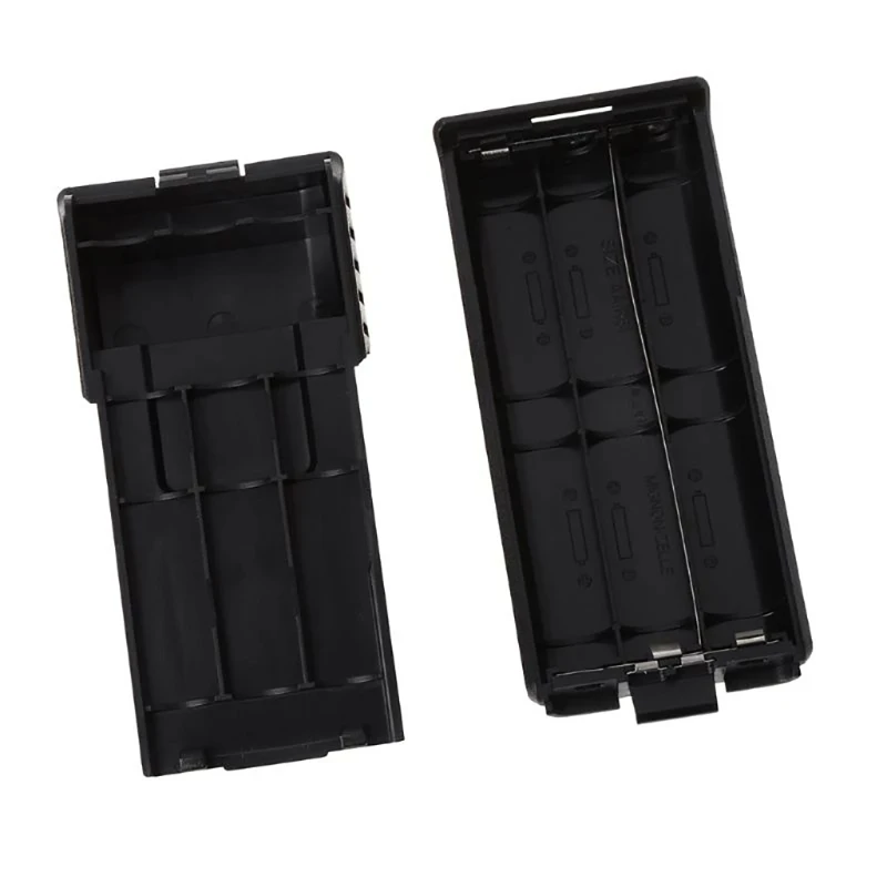 for UV5R UV-5RE 6xAAA Battery  Pack Two Way Transceiver Battery Housing