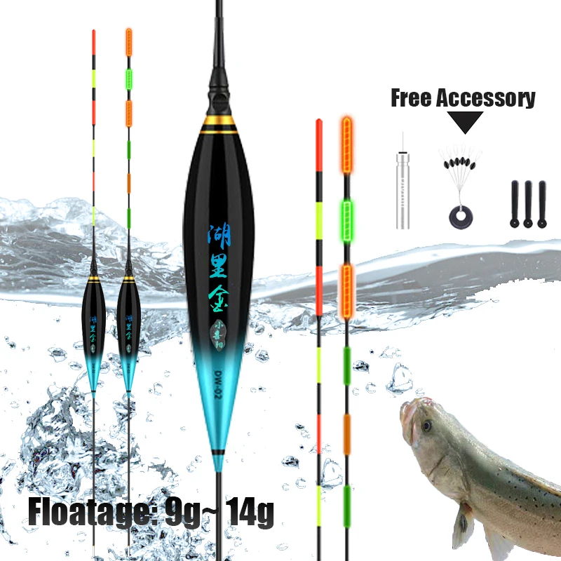

1PC Fishing Float CR425 Big Buoyancy Electric LED Luminous Floats Composite Nano Plastic Bobbers For Big Fish Fishing Tools