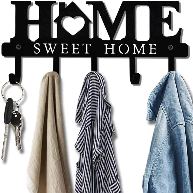 

Держатель для ключей на стену, настенная вешалка для ключей от пальто, кухонный органайзер для хранения, украшение для дома