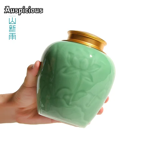 Керамический контейнер для чая Longquan Celadon 1200 мл