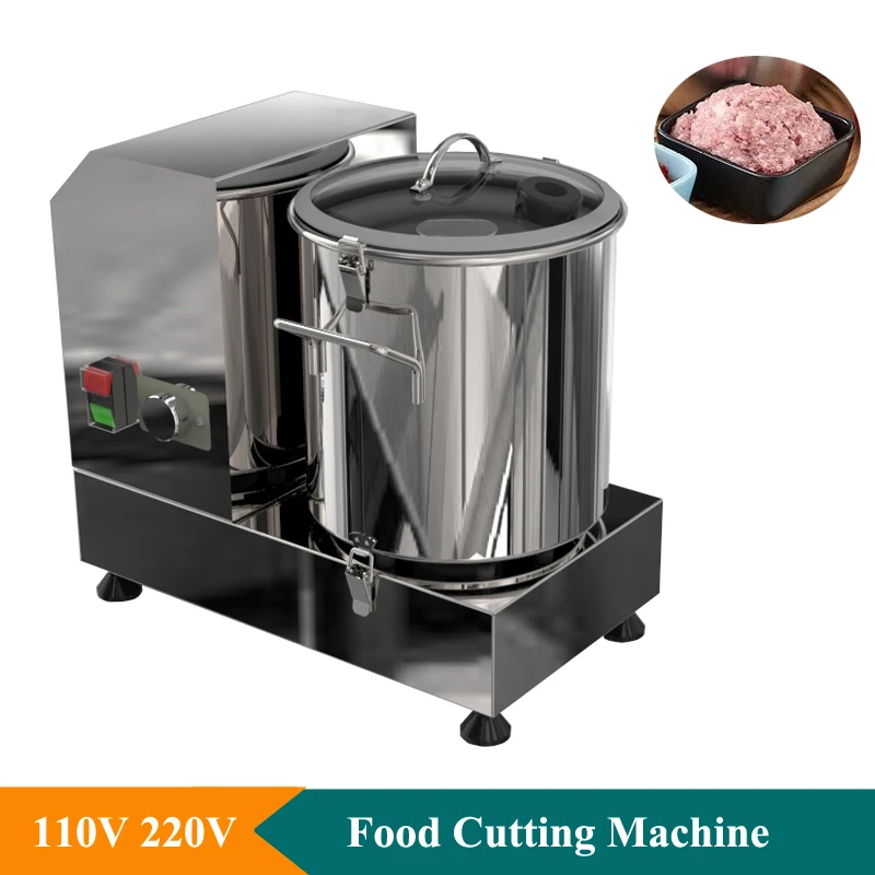 Коммерческая машина для резки овощей из нержавеющей стали 4 л 6 Высокоэффективная