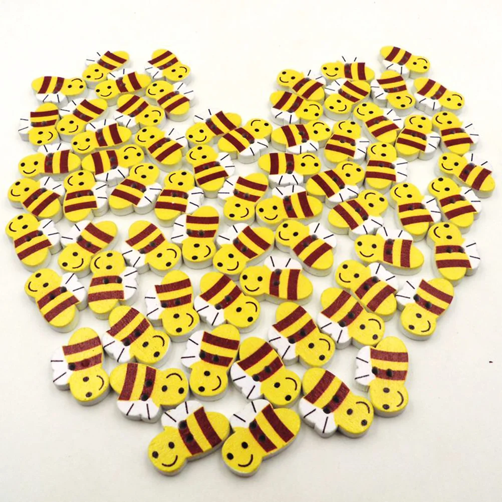 

Wooden Button Buttons Animal Sewing Decorative Cartoon Scrapbook Shape Creative Color Mixed Little Cute Colorful Crafts Cutting
