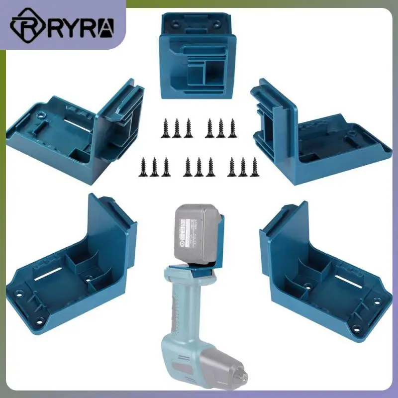 For For Milwaukee Drill Battery Holder Two-in-one Battery Dock Holders Stander Mount Display Hanger Wall Storage Mounts