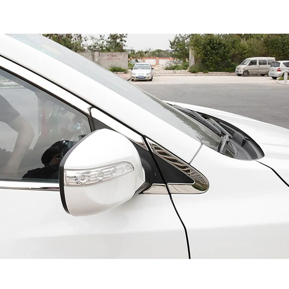 Наклейка на стекло украшение для окон средняя стойка колонка Hyundai IX35 2010 2011 2012 2013