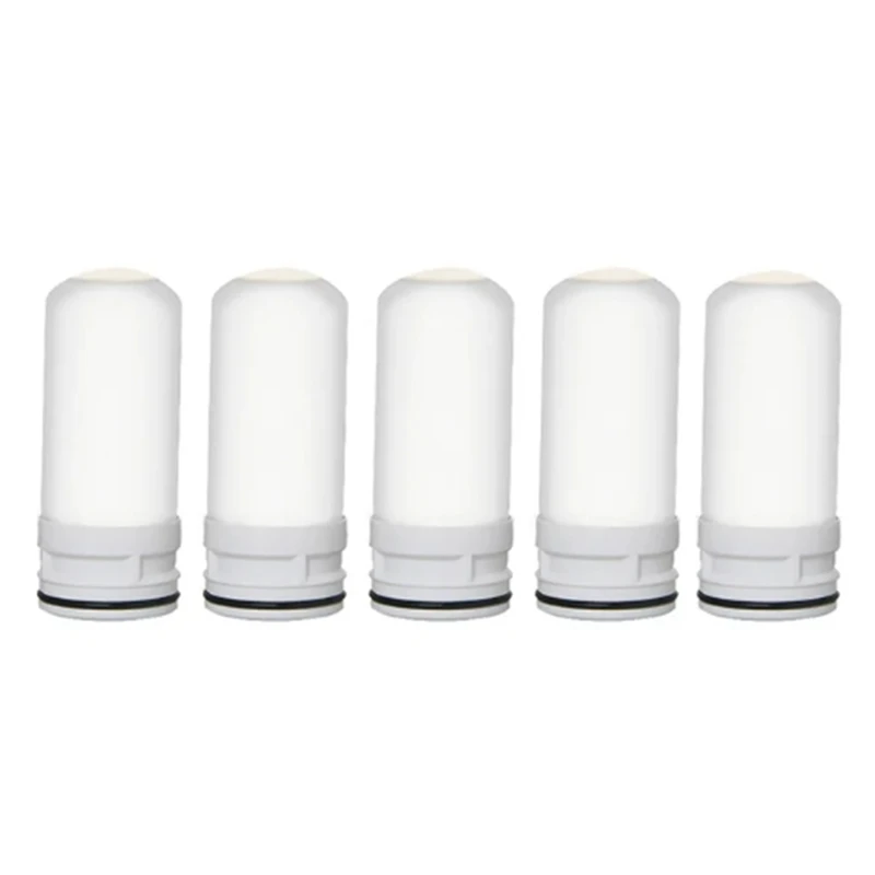 

5 Pcs Replacement Filter Ceramic Filter Filter Elements For Faucet Water Purifier Kitchen Tap Washable Filtro Rust