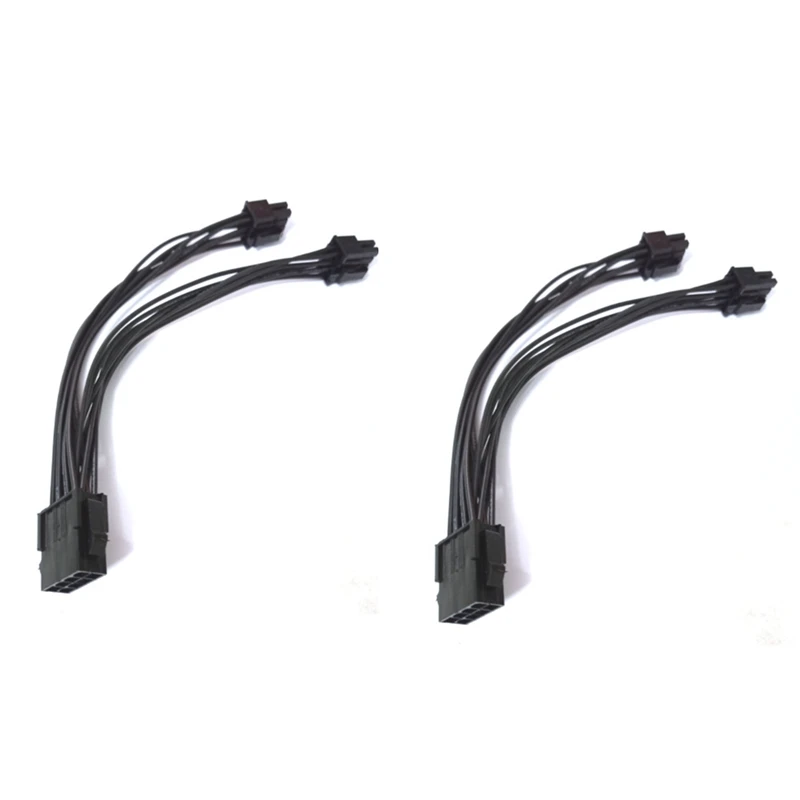 

20Cm Graphics Card 8 Pin Female To 2X8P(6+2)Pin Male Power Supply Extention Cable 18AWG Cable For Graphics Card