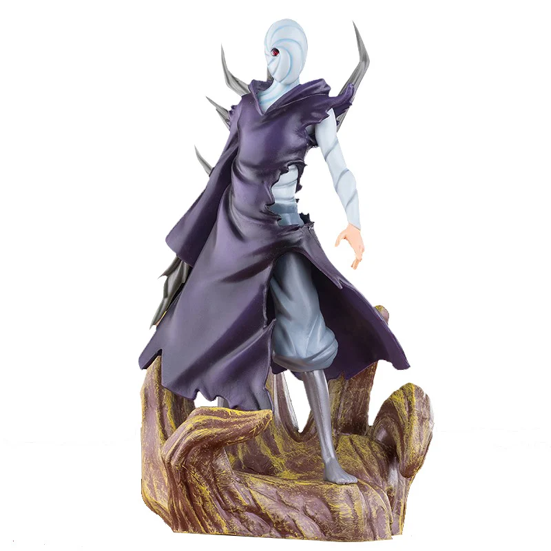 

Naruto Figure Shippuden Anime GK Uchiha Obito Figma 25cm ABS Statue Oversized Desktop Collection Toys For Children Gift Figurine