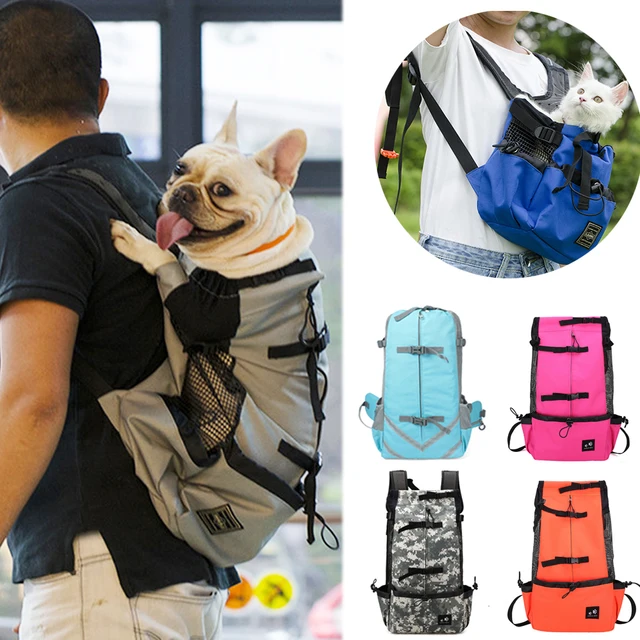 Breathable Pet Dog Carrier Bag for Large Dogs Golden Retriever Bulldog Backpack Adjustable Big Dog Travel Bags Pets Products 1