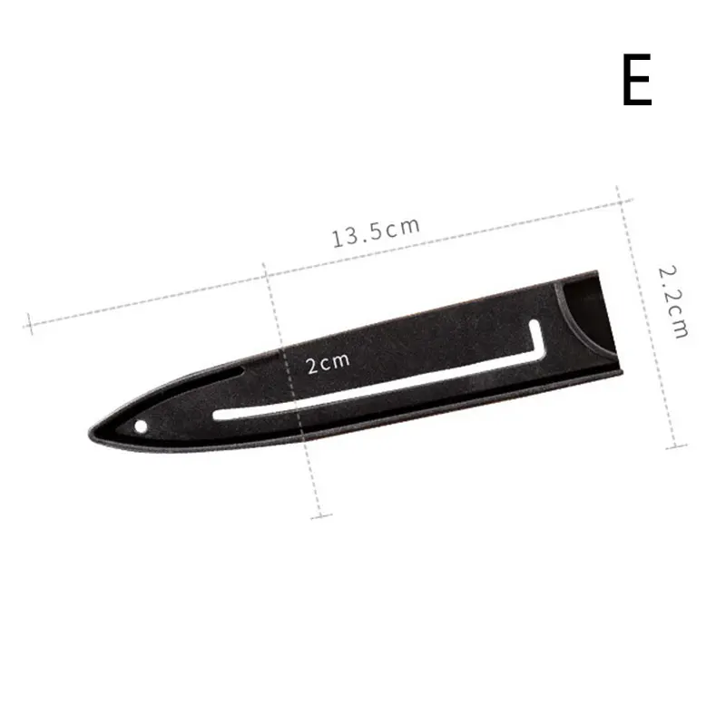 

MOONBIFFY Черный пластиковый чехол для ножа