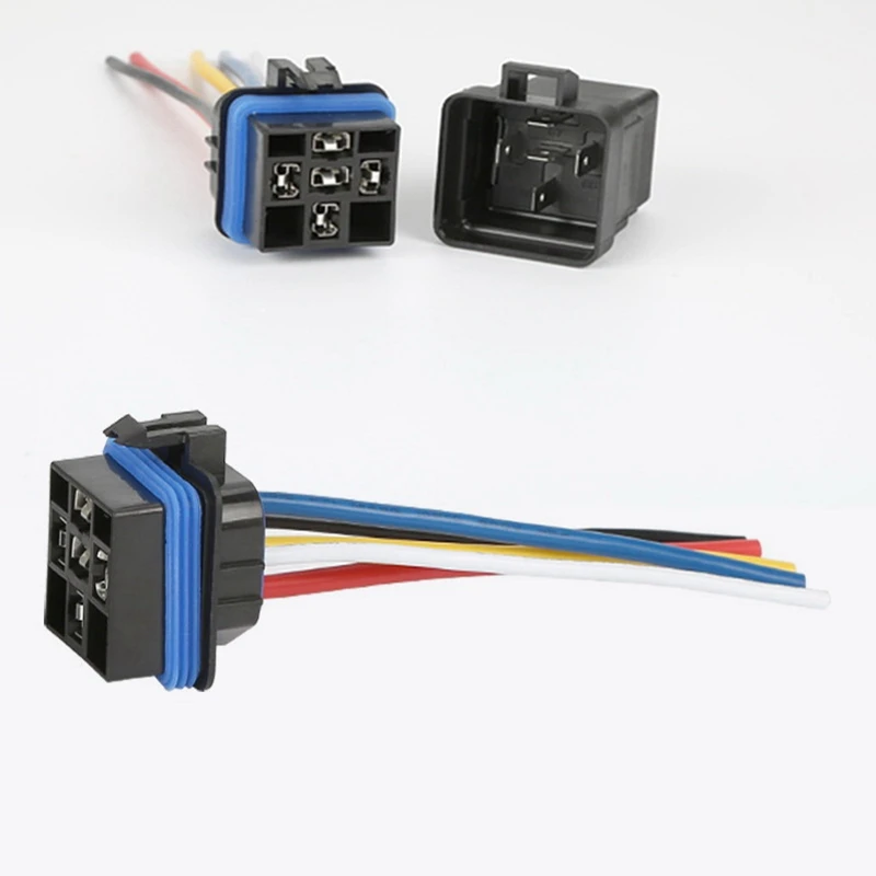 12 В постоянного тока 40 А водонепроницаемое реле с проводами жгута 5-контактное