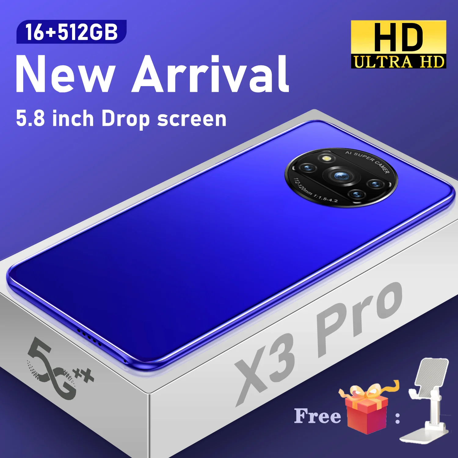 

Смартфон celux3 Pro, 5600 мАч, Android 12, 16 ГБ, 512 ГБ, 4G, 5,8 дюйма