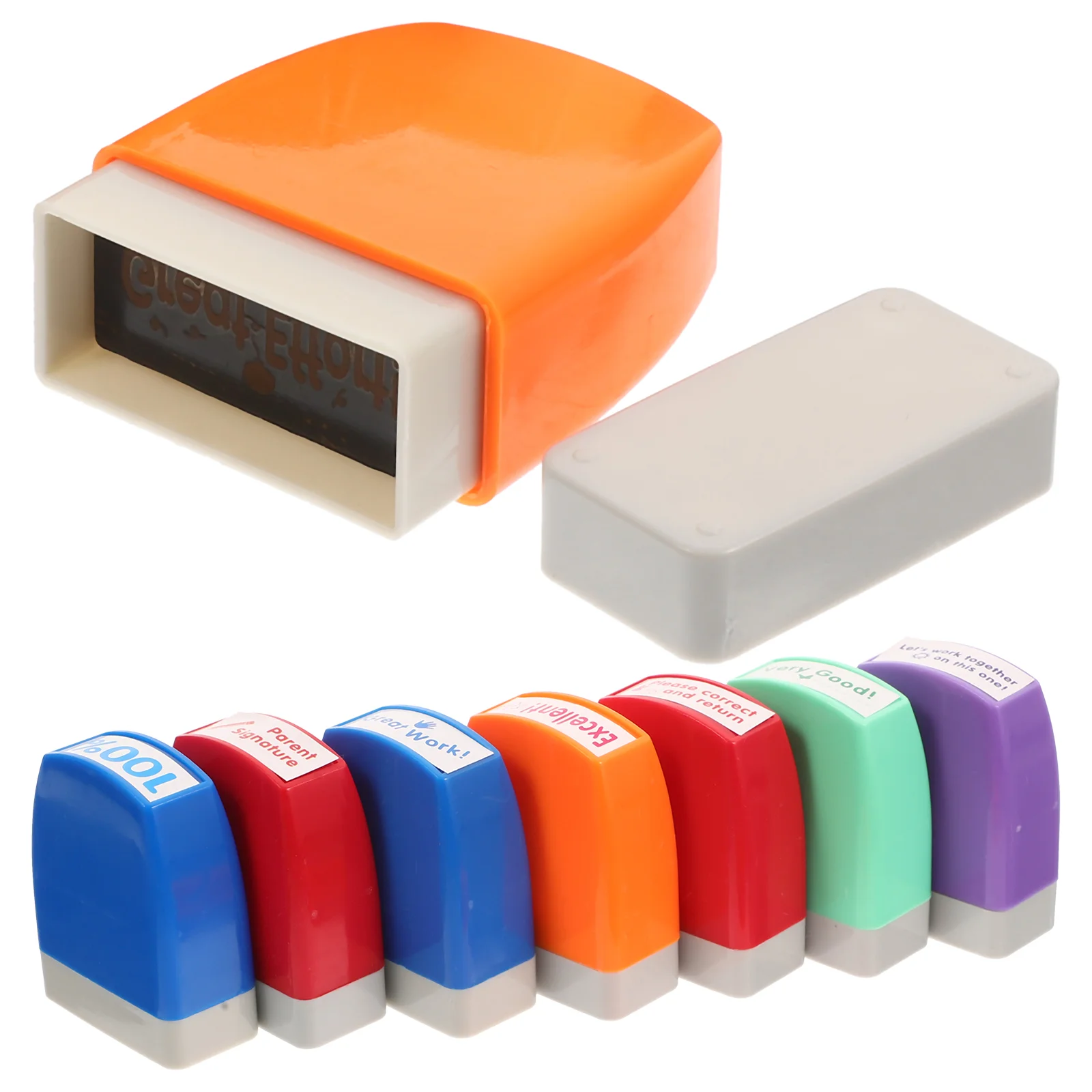 

Teacher Supplies Classroom Elementary Encouragement Stamp Set Scrapbooking Stamps Practical Small School