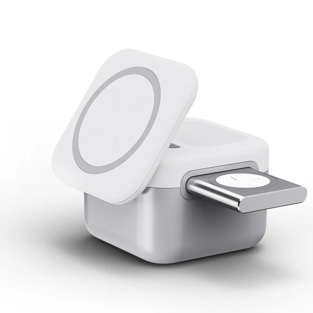 

15W 3 in 1 Magnetic Wireless Charger Portable Mobile Phone Charging Stand for iPhone 14 13 12 11 Pro Max Apple Watch Airpods Pro