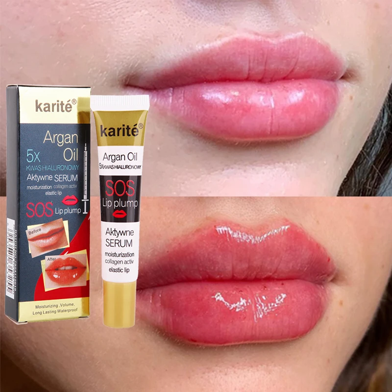Instant Volumising Lip Plumper Oil 3D Sexy Moisturizer Reduce Lip Fine Lines Care Lip Mask Repairing Brighten Makeup Lipgloss