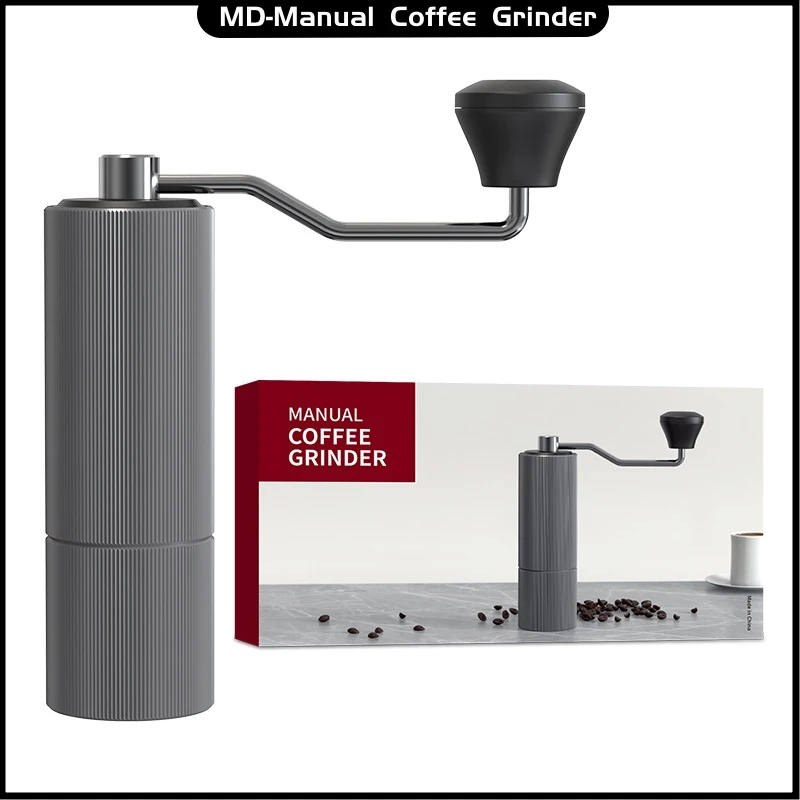 

Manual Coffee Grinder Hand Adjustable Steel Core Burr For Kitchen Portable Hand Espresso Coffee Milling Tool bean grinder