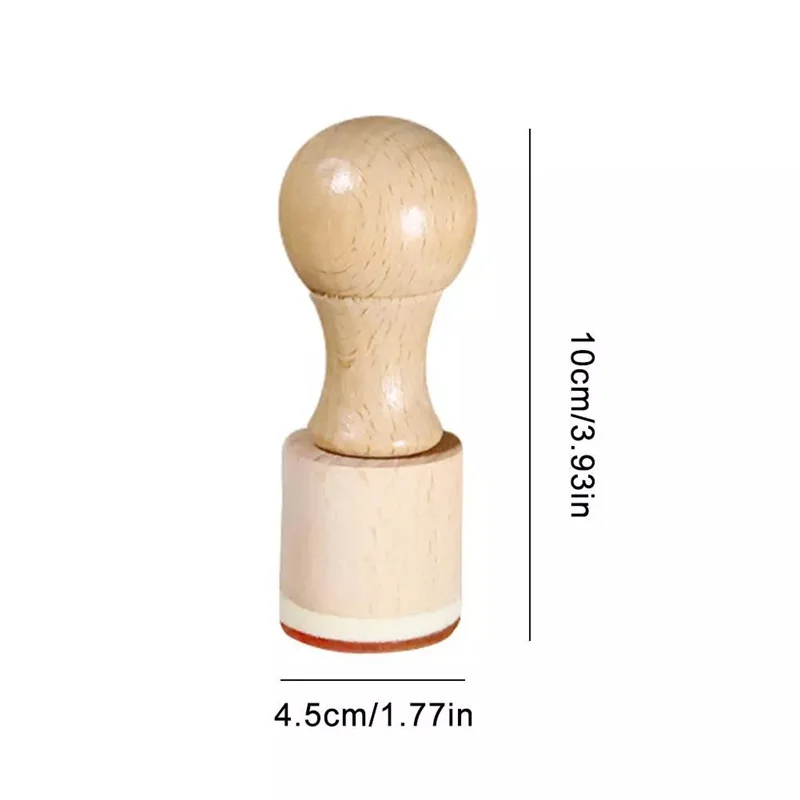 Набор круглых пластиковых штампов для яиц персонализированных фермерских