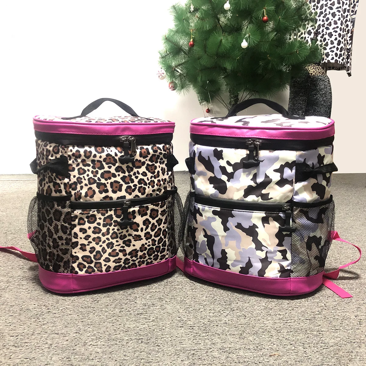 Bag Leopard Print Waterproof Backpacks Outdoor Picnic Thermal Insulated Bag Safari Cooler Bags For Us