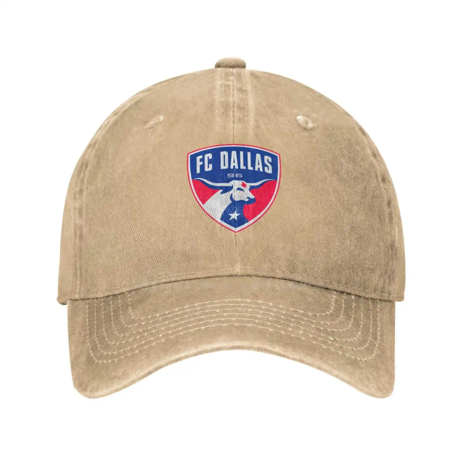 

FC Dallas logo Print Graphic Casual Denim cap Knitted hat Baseball cap