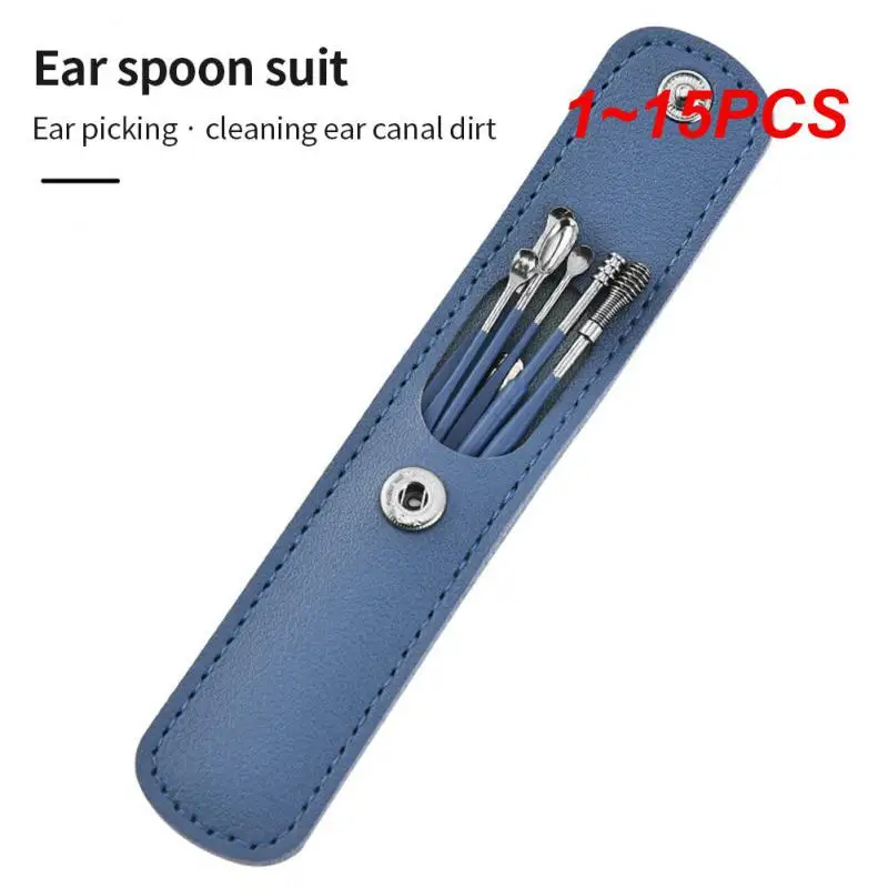 

Stainless Steel Ear Picking Tool Ear Cleaner Wax Pickers Earpick Wax Remover Curette Ear Pick Cleaner Kit Spoon Ear Care
