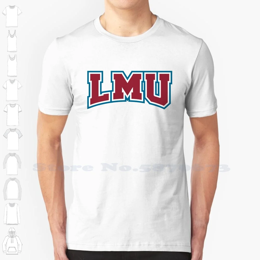 

Loyola Marymount Lions Logo High-quality T Shirts Fashion T-shirt New 100% Cotton Tee