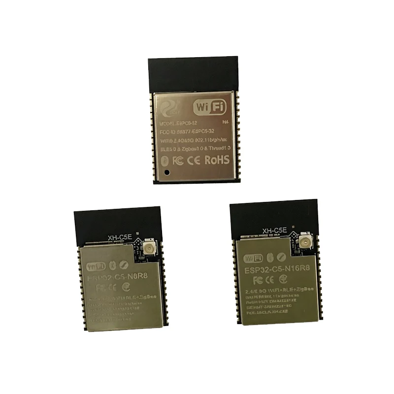 Фото Беспроводной модуль ESP32-C5 ESP32-C5-N4 N8R8 N16R8 2.4G&5G WiFi BLE5.0 Zigbee Thread Двухдиапазонный WiFi MCU модуль №2