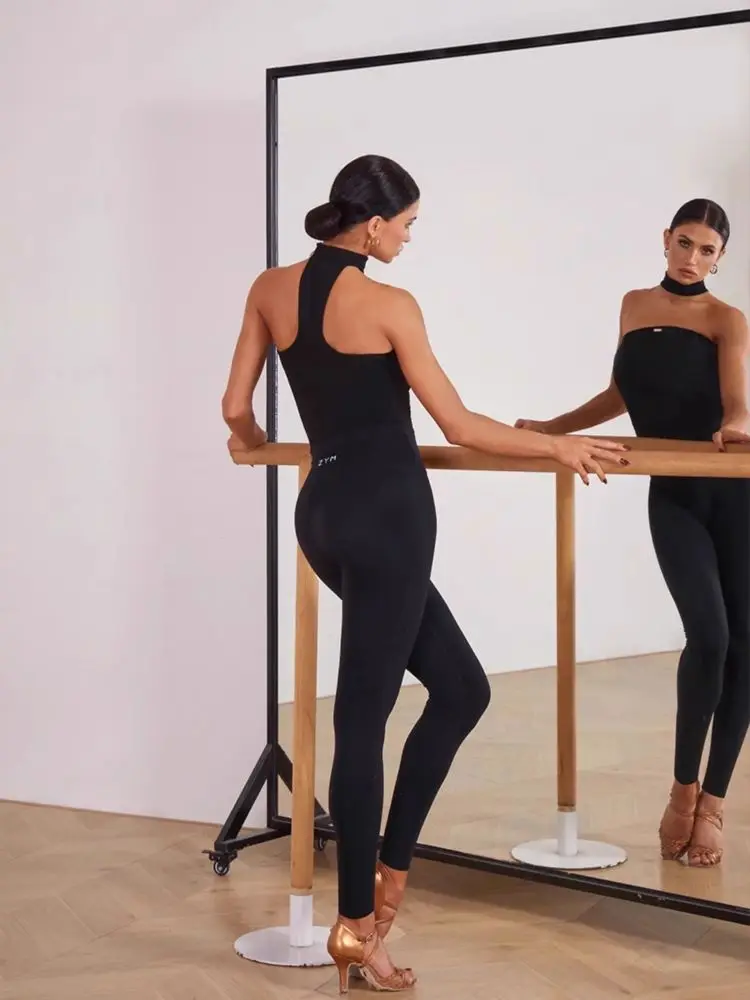 Женские леггинсы с завышенной талией для латиноамериканских танцев