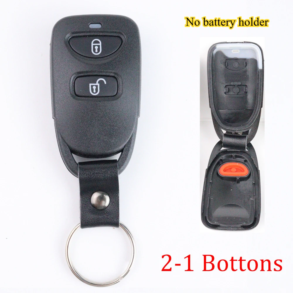 

Корпус ключа автомобиля, чехол для ключа для Hyundai IX25 Tucson Elantra Sonata Santa Fe для Kia Carens Accent 2006, 2007, 2008, 2009, 2010