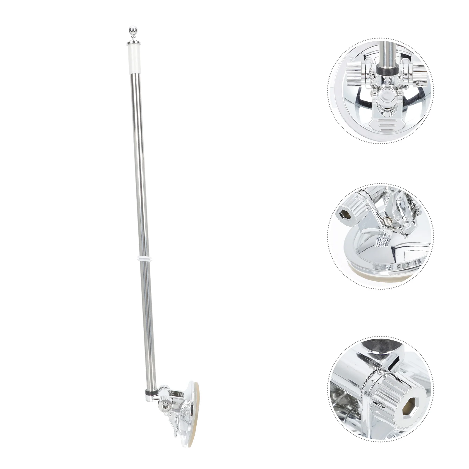 

Stainless Steel Flagpole Display Holder Universal Flag Pole Bracket Flag Pole Bracket