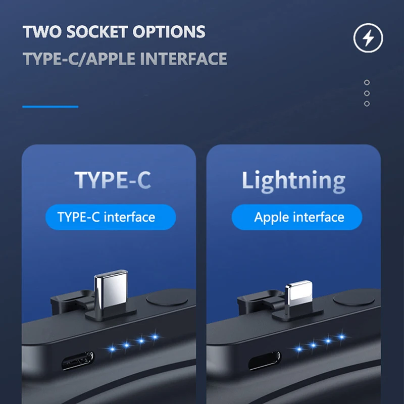 Компактный внешний аккумулятор на 5000 мА · ч портативный для iPhone Huawei Samsung Xiaomi