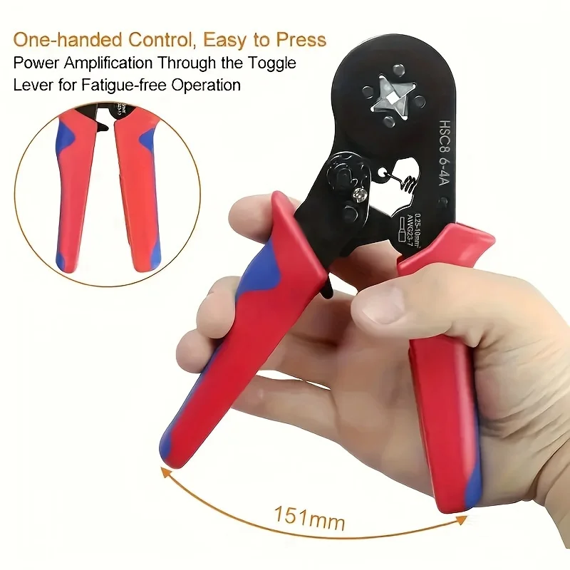 1 шт. обжимные клещи для трубчатых клемм мини-комплект крепежных наконечников