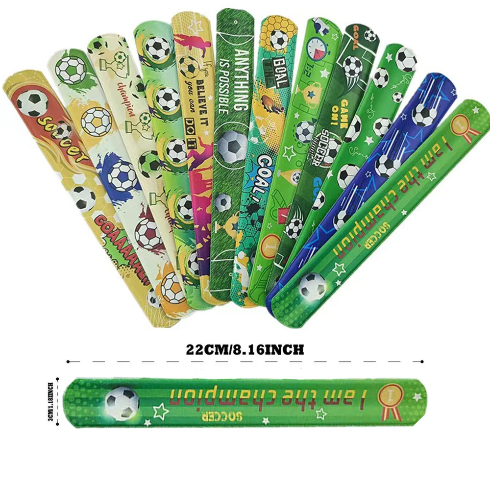 10 шт. браслеты в виде колец для футбола